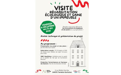 Visite réhabilitation d'un immeuble