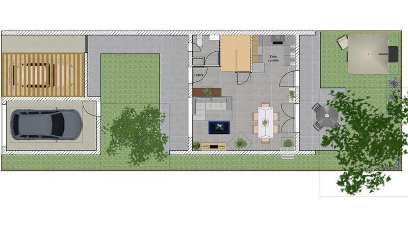 Maison - 86 m² - 4 pièces