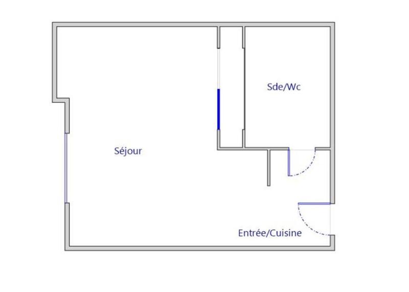Appartement - 18 m² - 1 pièce