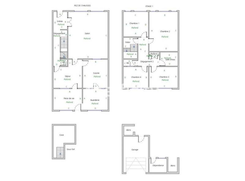 Maison - 170 m² - 6 pièces