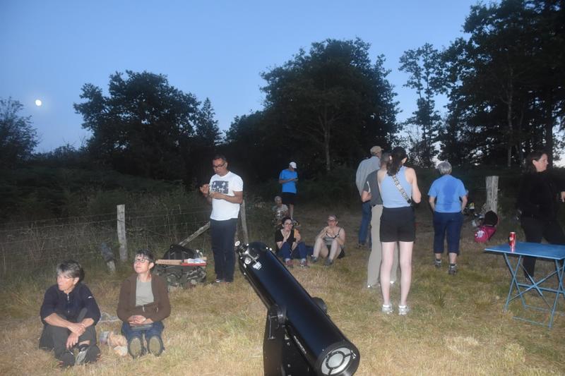Balade nocturne nuit étoilée au bord du Lac de Vassivière