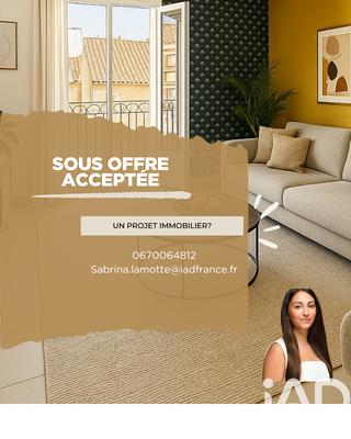 Appartement - 49 m² - 2 pièces