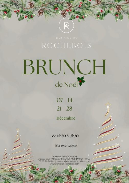 Brunch de Noel au Domaine de Rochebois