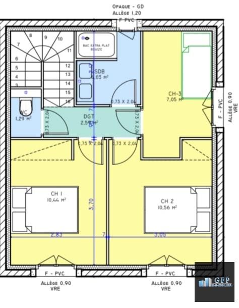 Villa - 72 m² - 4 pièces