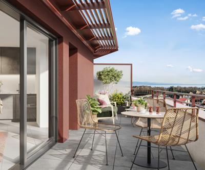 Appartement - 90 m² - 4 pièces