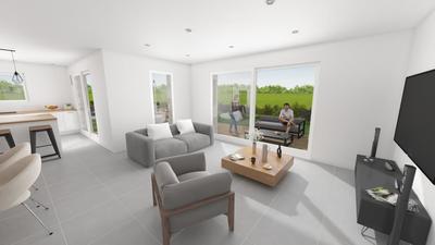 Maison - 90 m² - 4 pièces