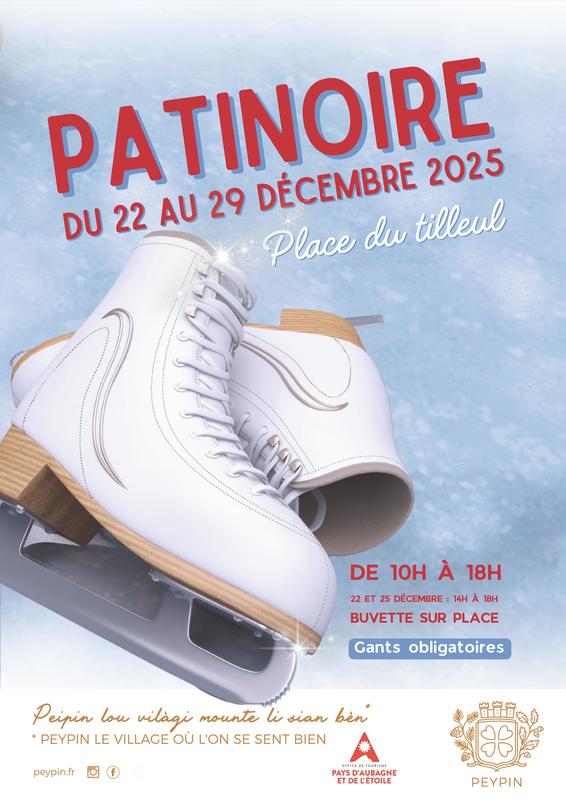 La patinoire de Noël à Peypin