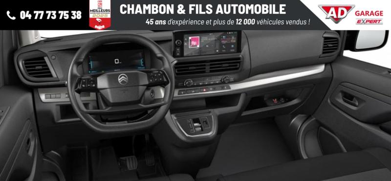 Citroën Jumpy Fourgon m Diesel 150 Ch Eat8 + Pack city connect + habillage bois