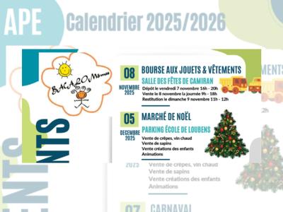 Ape Bacalomomes : Marché de Noël