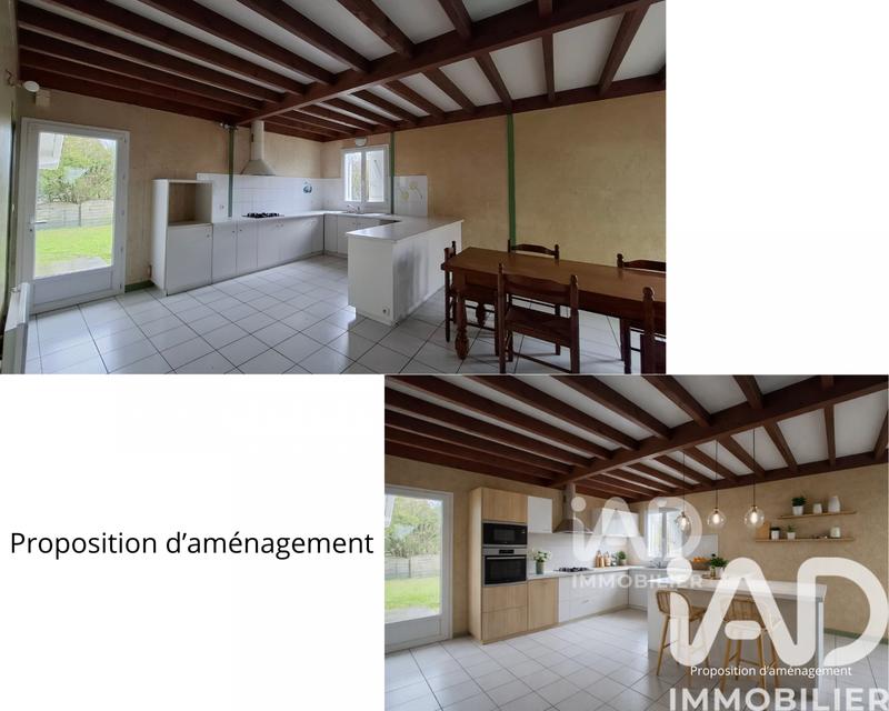 Maison de campagne - 124 m² - 5 pièces