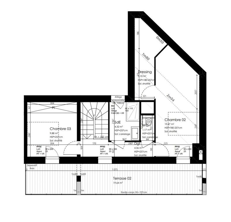 Appartement - 85 m² - 4 pièces