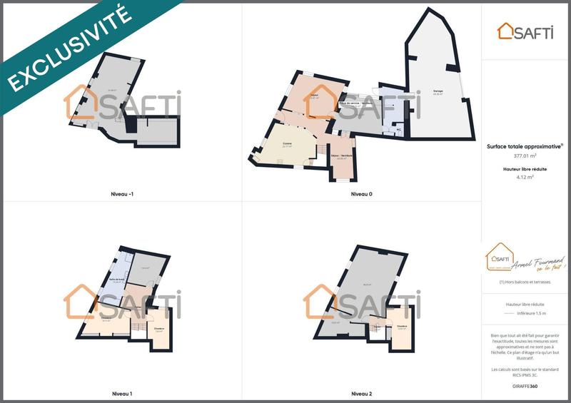 Maison - 158 m² - 7 pièces