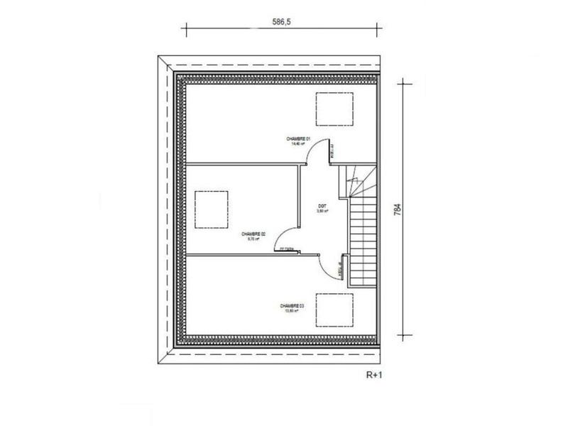Appartement - 87 m² - 4 pièces
