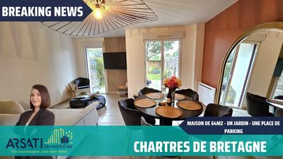 Maison - 63 m² - 3 pièces
