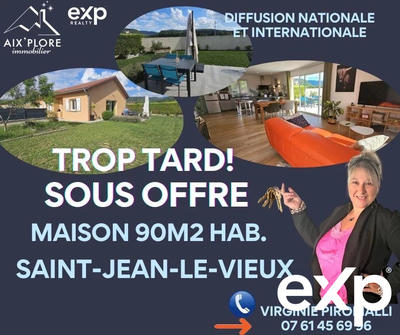 Maison - 90 m² - 4 pièces