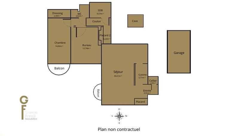 Appartement - 84 m² - 4 pièces