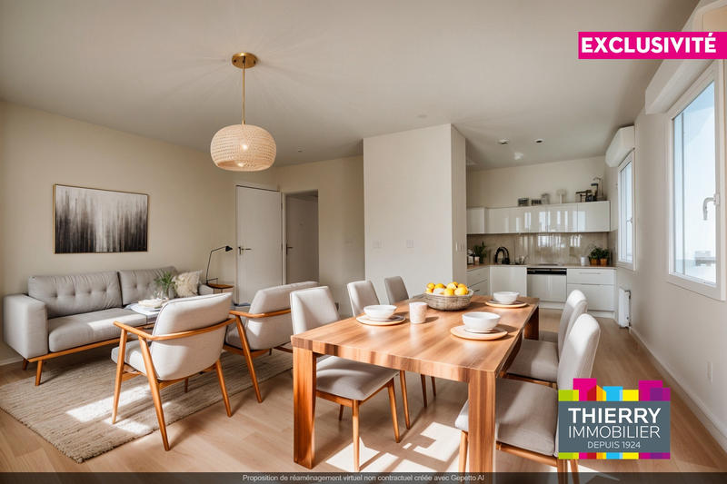 Appartement - 46 m² - 2 pièces