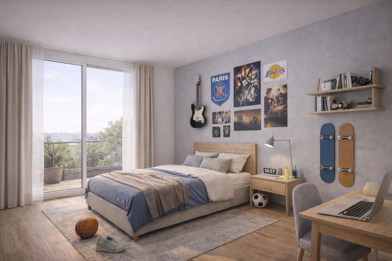 Appartement - 99 m² - 5 pièces