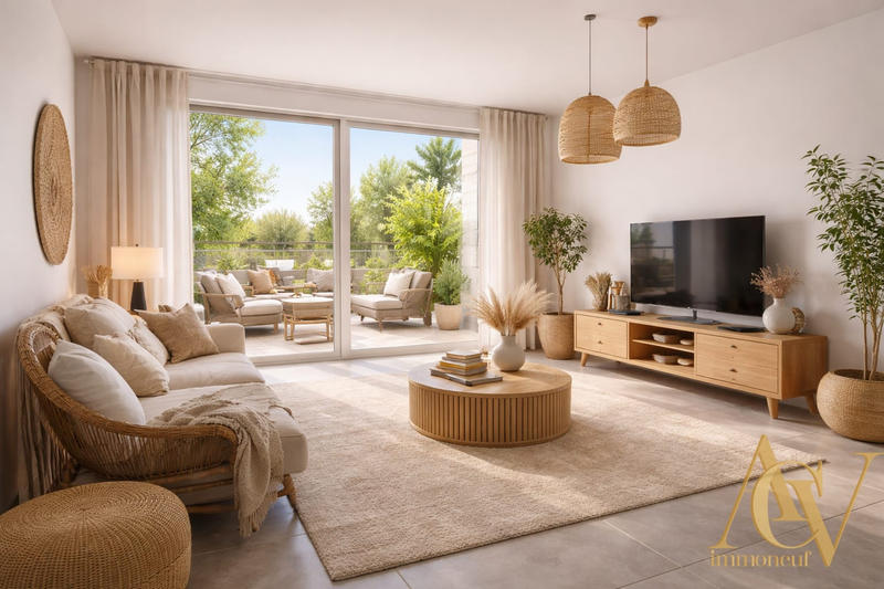 Appartement - 58 m² - 3 pièces