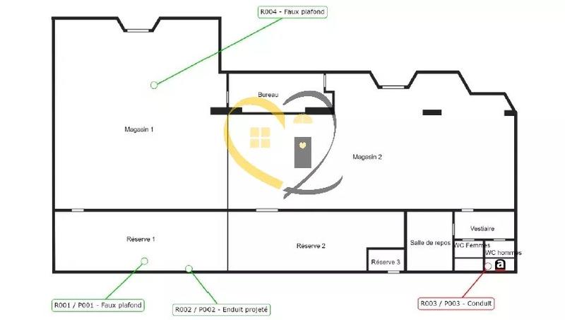 Local commercial - 573 m² - 1 pièce