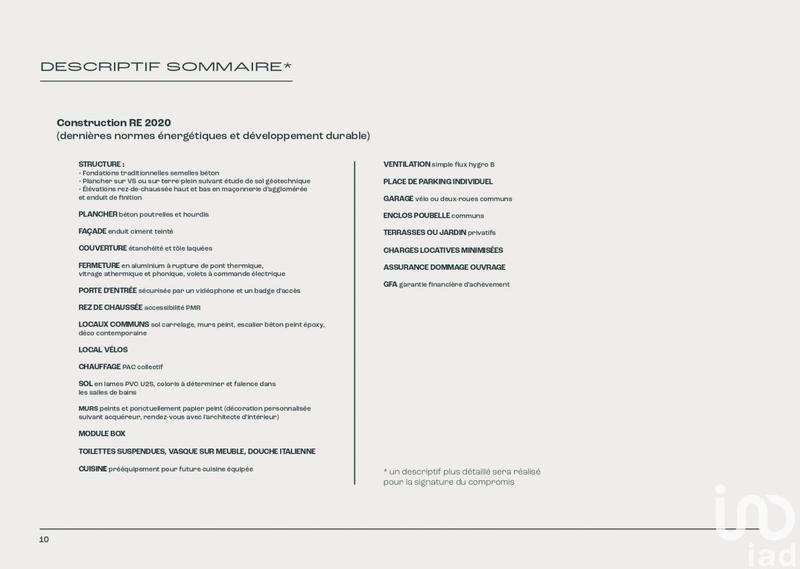 Appartement - 72 m² - 3 pièces