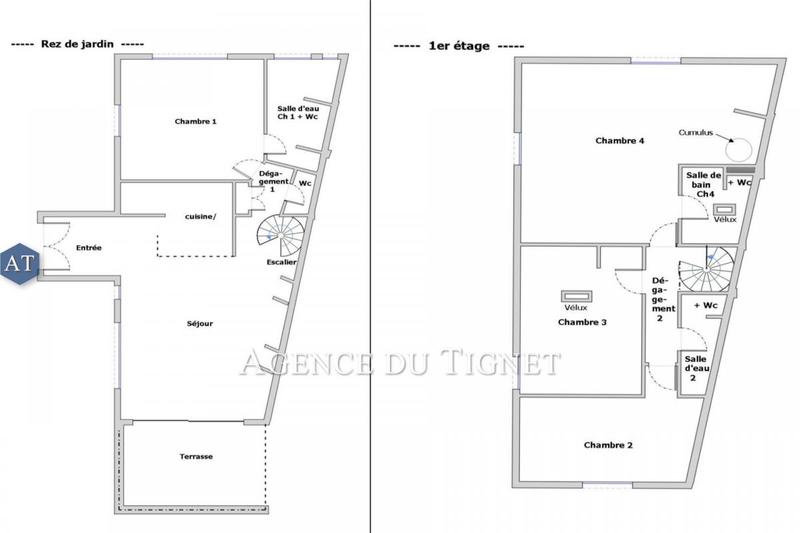 Duplex - 157 m² - 5 pièces