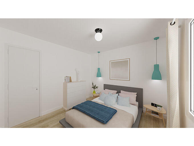 Maison - 90 m² - 5 pièces