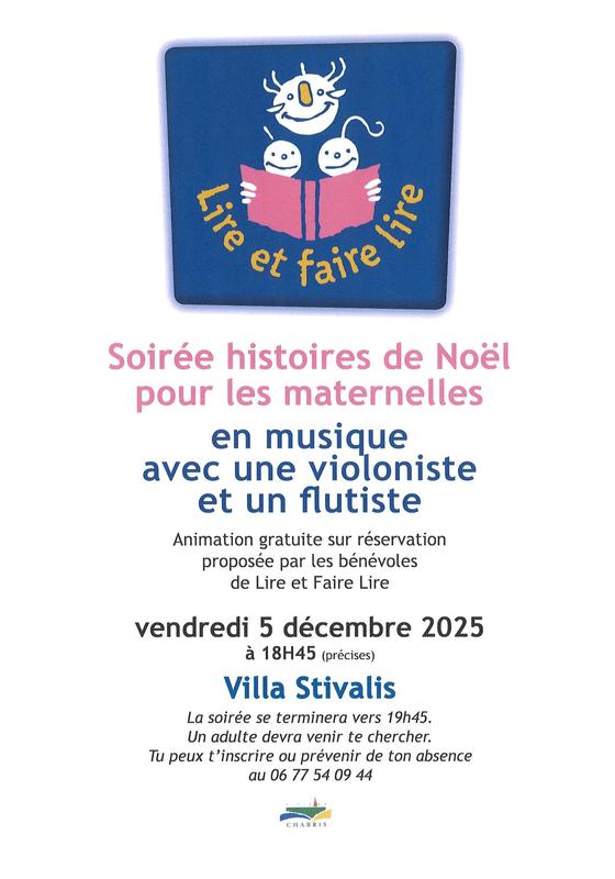 Soirée Histoires de Noël