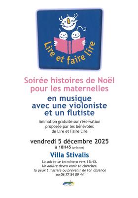 Soirée Histoires de Noël