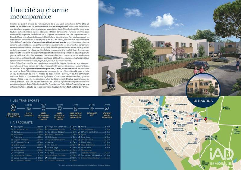 Appartement - 57 m² - 3 pièces