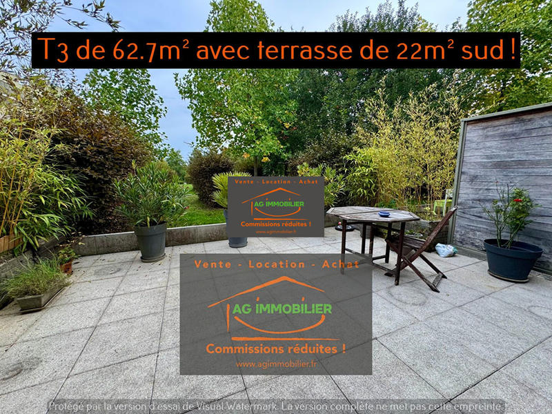 Appartement - 63 m² - 3 pièces