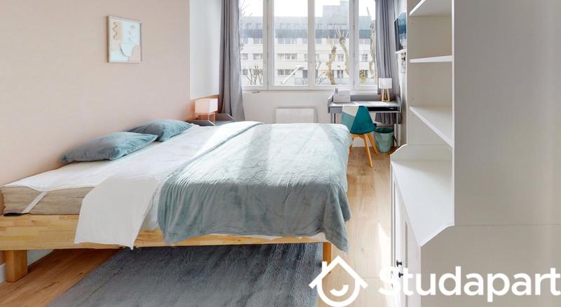 Chambre - 12 m² - 1 pièce