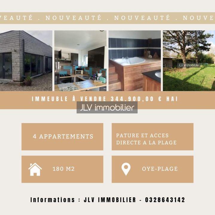 Immeuble - 180 m² - 7 pièces