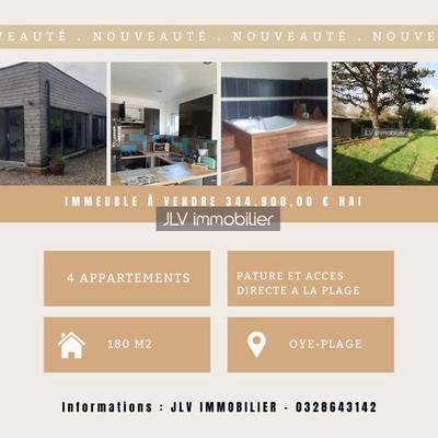 Immeuble - 180 m² - 7 pièces