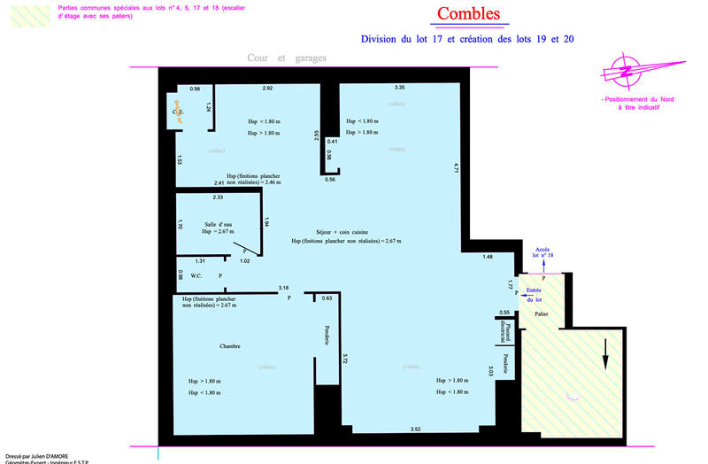 Appartement - 240 m² - 8 pièces