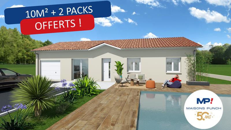 Maison - 85 m² - 4 pièces