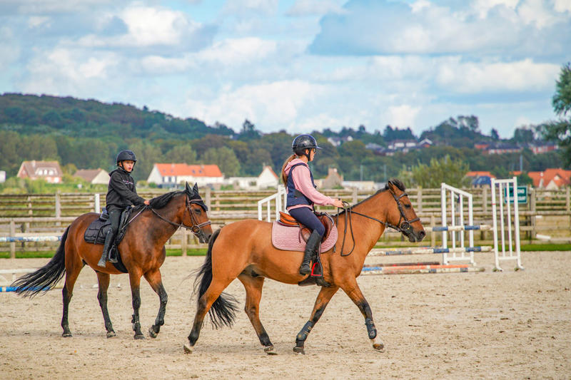 Parcours déguisé centre équestre