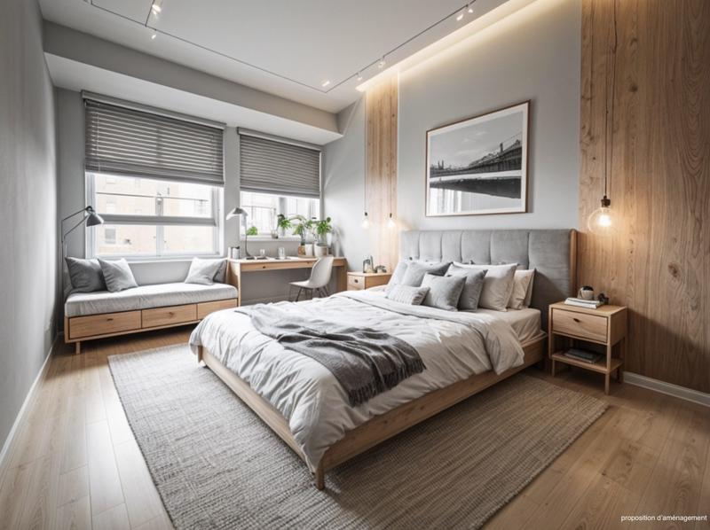 Appartement - 60 m² - 2 pièces