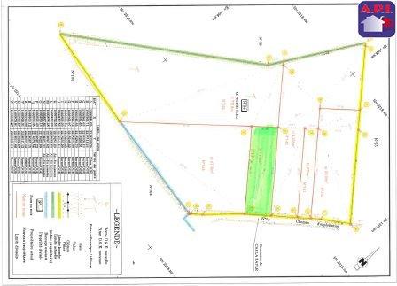 Terrain constructible - 1 334 m²