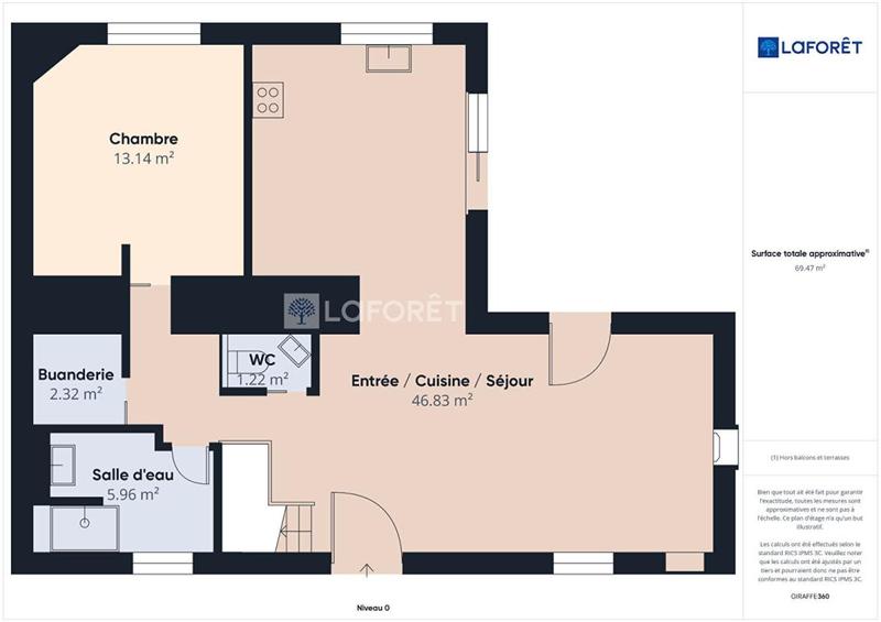 Maison - 90 m² - 4 pièces