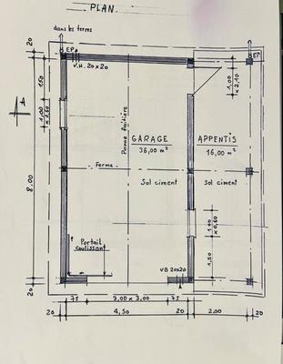 Terrain constructible - 1 460 m²
