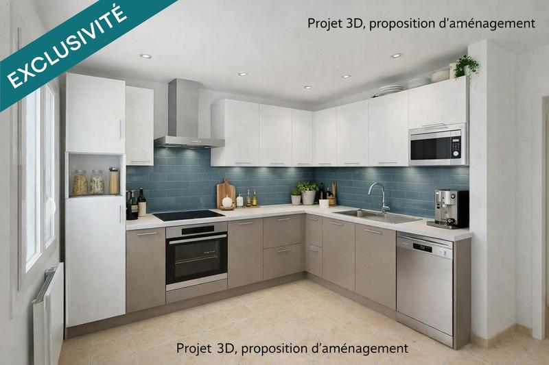 Maison - 90 m² - 5 pièces