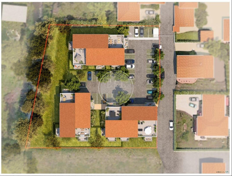 Appartement - 61 m² - 3 pièces