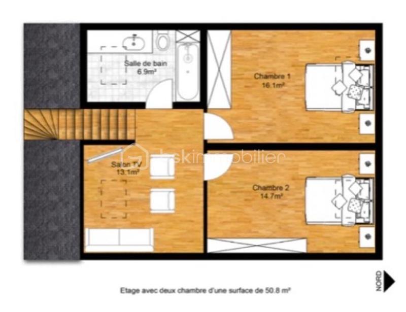 Duplex - 67 m² - 3 pièces