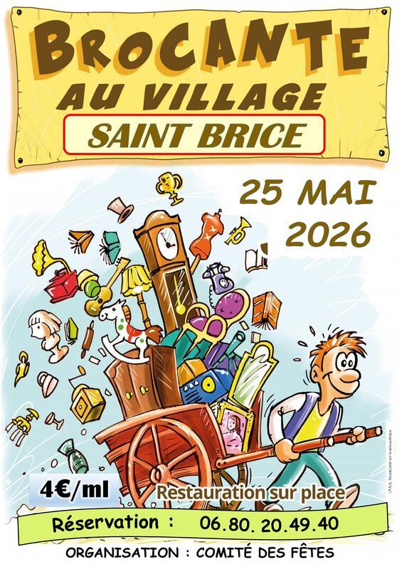 Traditionnelle brocante du lundi de pentecôte