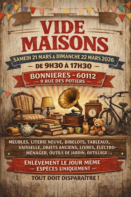 Vide maisons de campagne