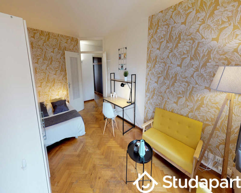 Chambre - 37 m² - 1 pièce