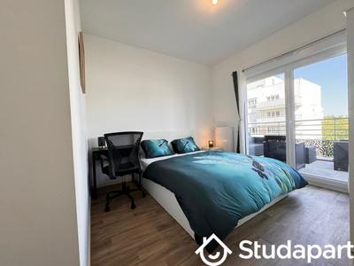 Chambre - 11 m² - 1 pièce