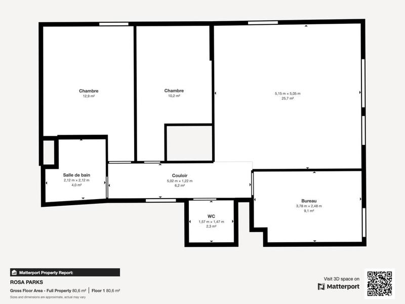 Appartement - 74 m² - 4 pièces
