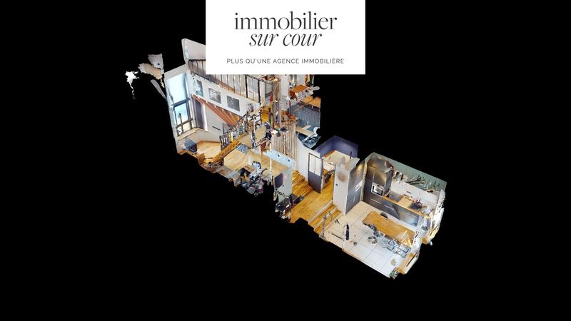 Loft - 58 m² - 3 pièces